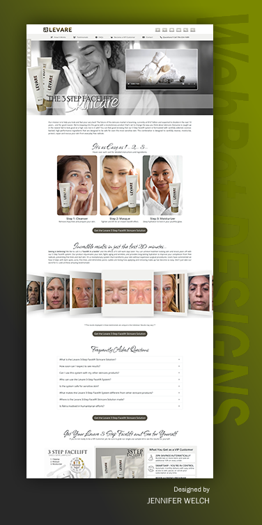 skincare products website