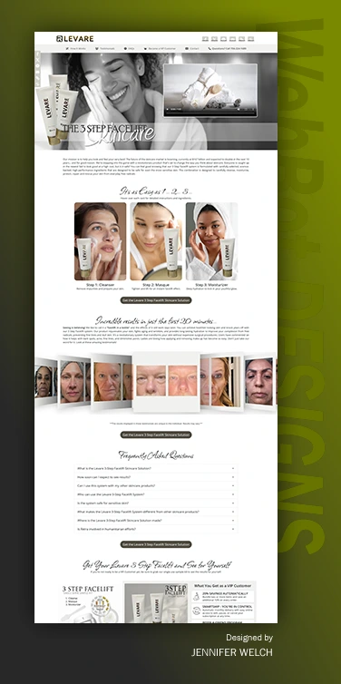 skincare products website