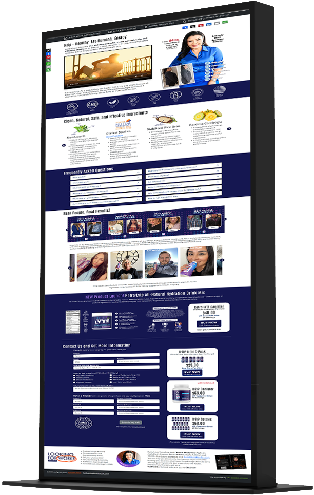 Health & Wellness website