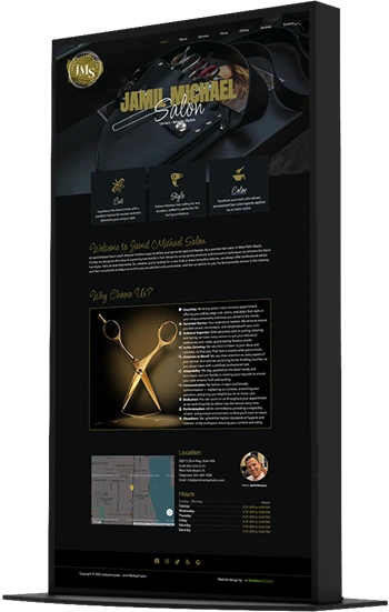 Hair Salon / Barber website