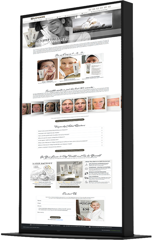 Beauty & Skincare website