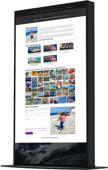 Motivational Speaker website