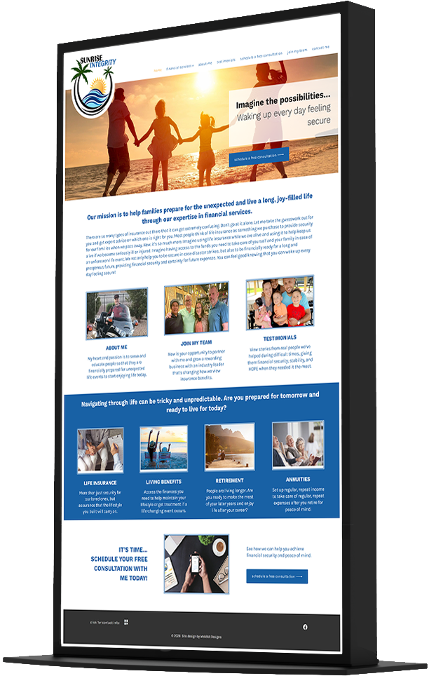 Insurance Agent website