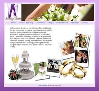 wedding planner website